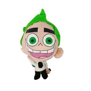 Fairy OddParents Cosmo & Anti Cosmo Moon Plush Toys 8 in